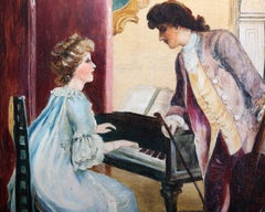 Prove, dipinto di epoca vittoriana di Francis Sydney Muschamp