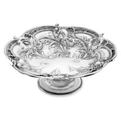"Francis the I" Patented in 1904 by Reed & Barton, Sterling Silver Bon Bon Dish