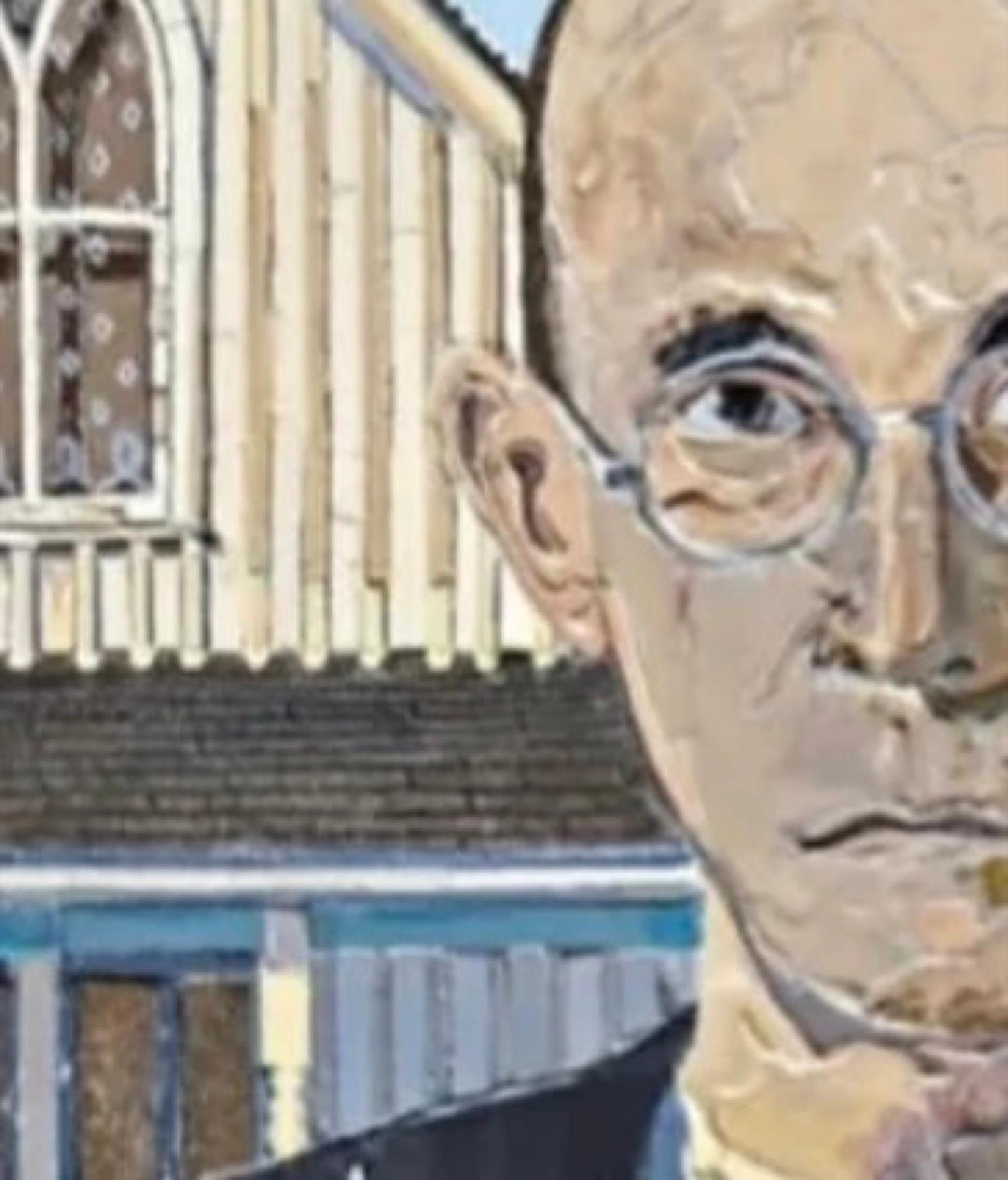 Francis Thorrington, American Gothic by Grant Wood

Ceramic on board 

Original artwork 

43.18 x 58.42 cm (17 x 23 in)

Signed by the artist 

Francis Thorrington
Francis began working with mosaics in 2015 while attending an art therapy centre in