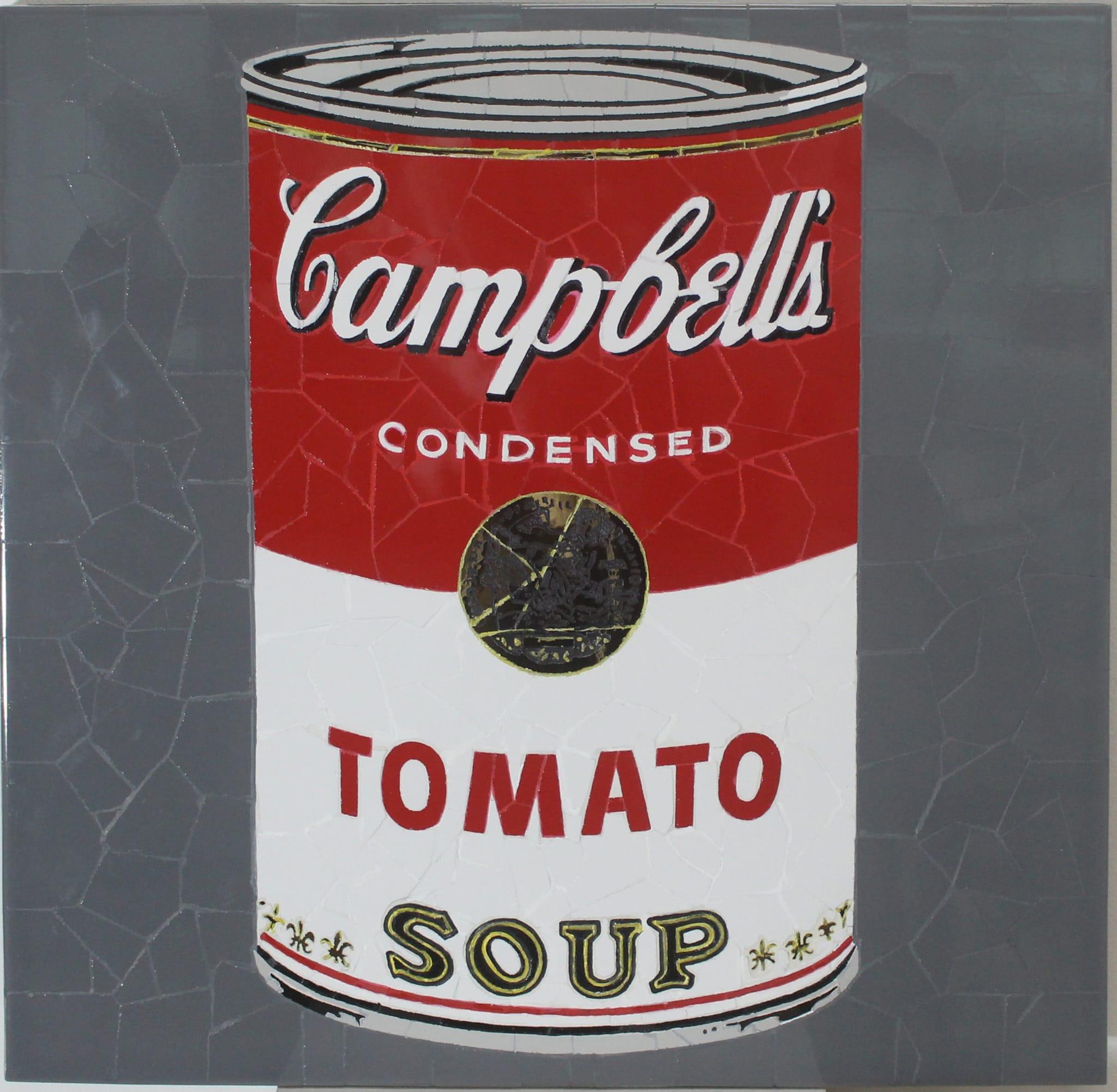 Campbell's Tomato Soup Mosaic - Mosaic Art For Sale 2