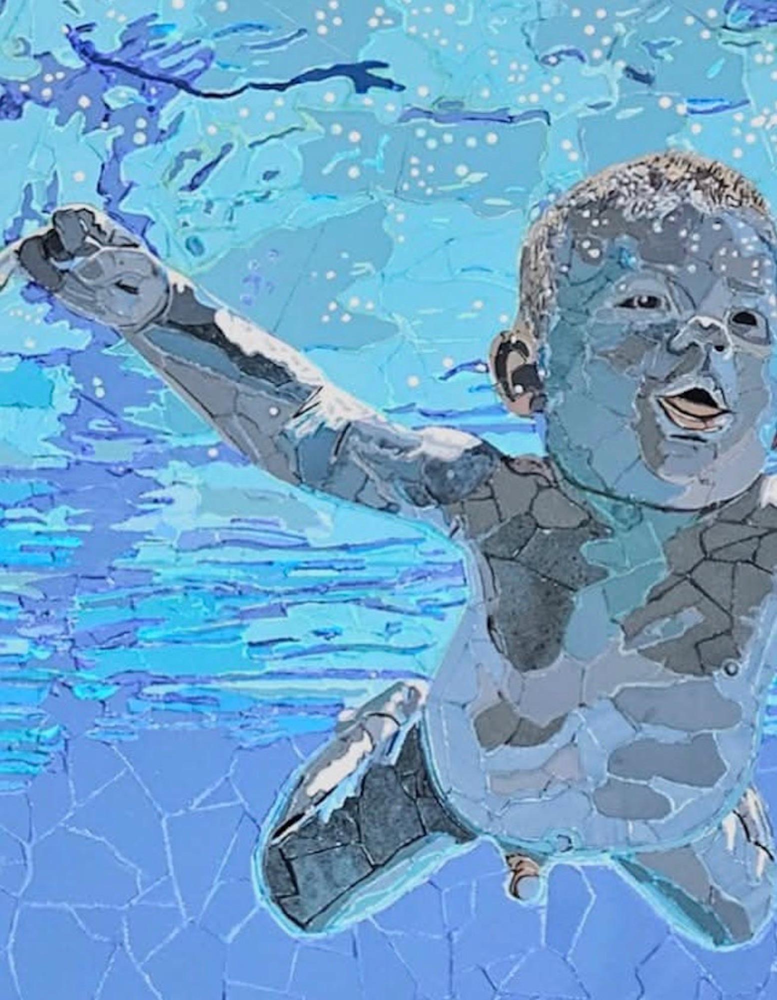 Nirvana, Nevermind Mosaic - Mosaic Art For Sale 2