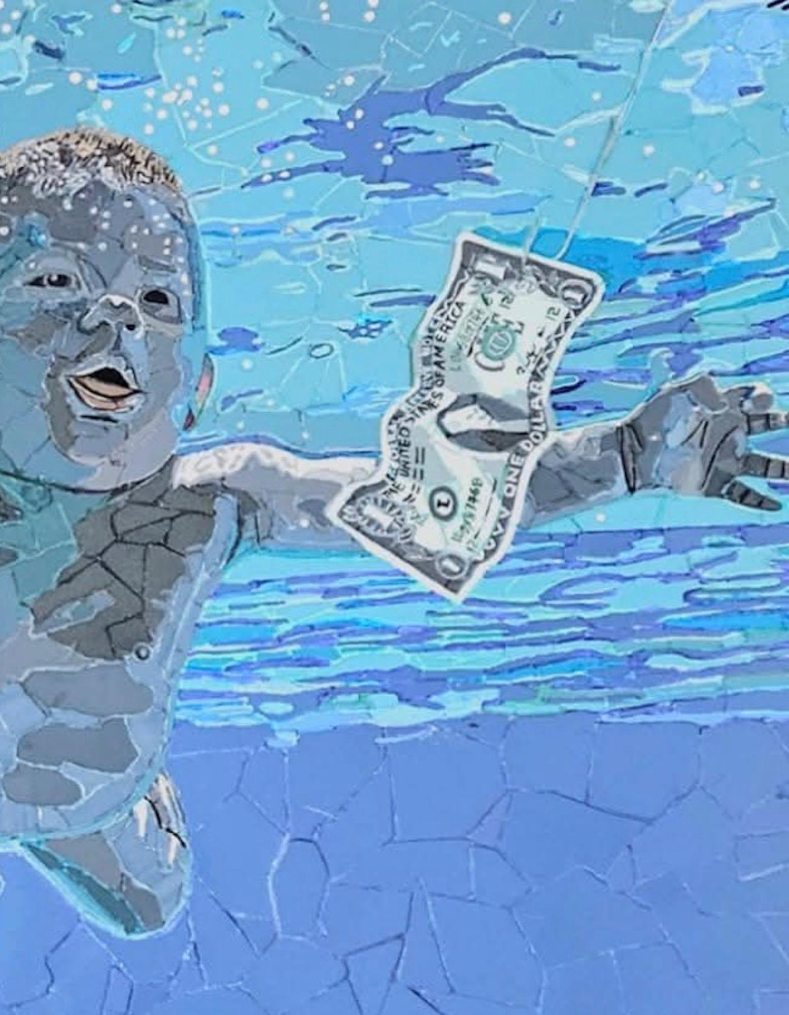 Nirvana, Nevermind Mosaic - Mosaic Art For Sale 3