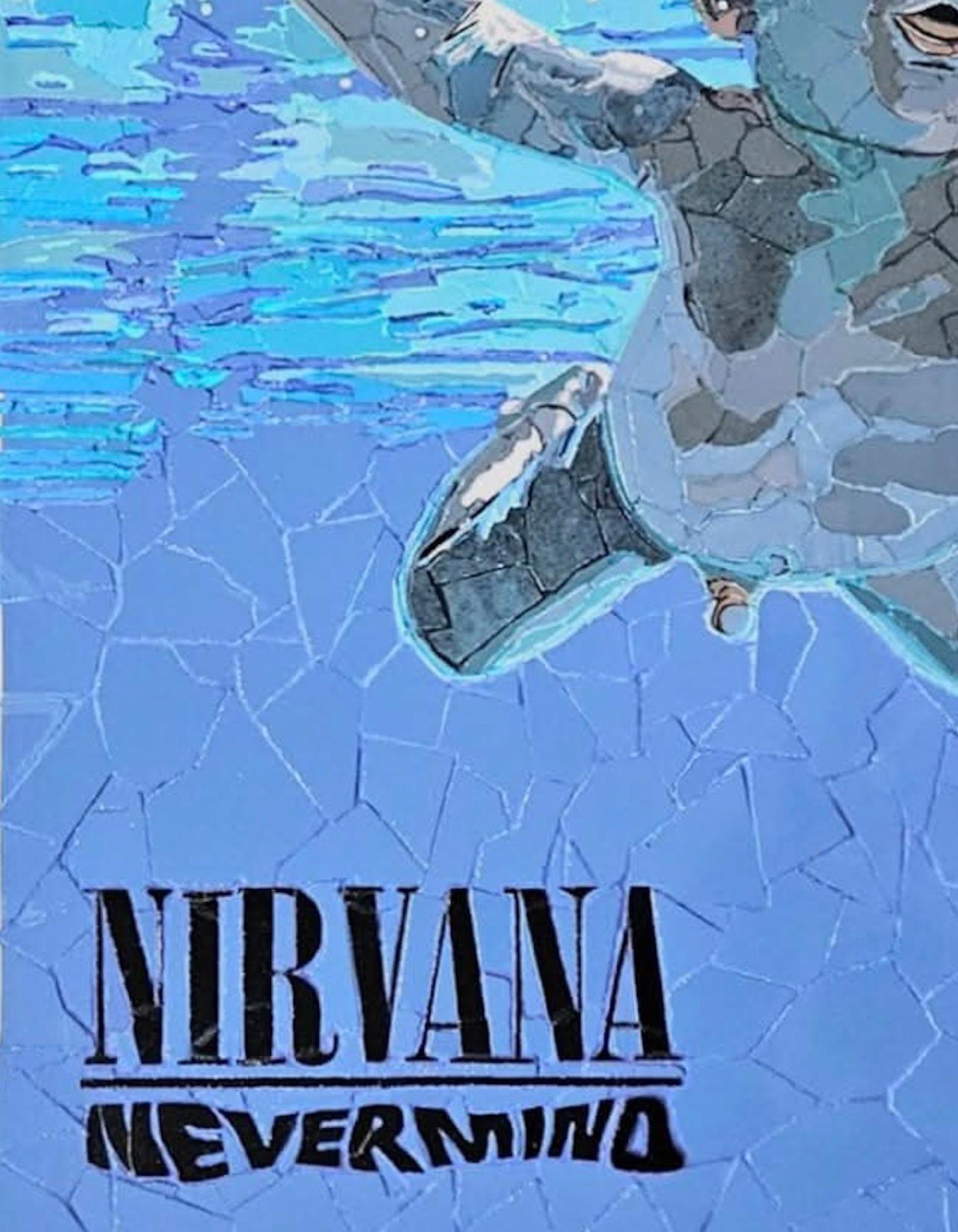 Nirvana, Nevermind Mosaic - Mosaic Art For Sale 5
