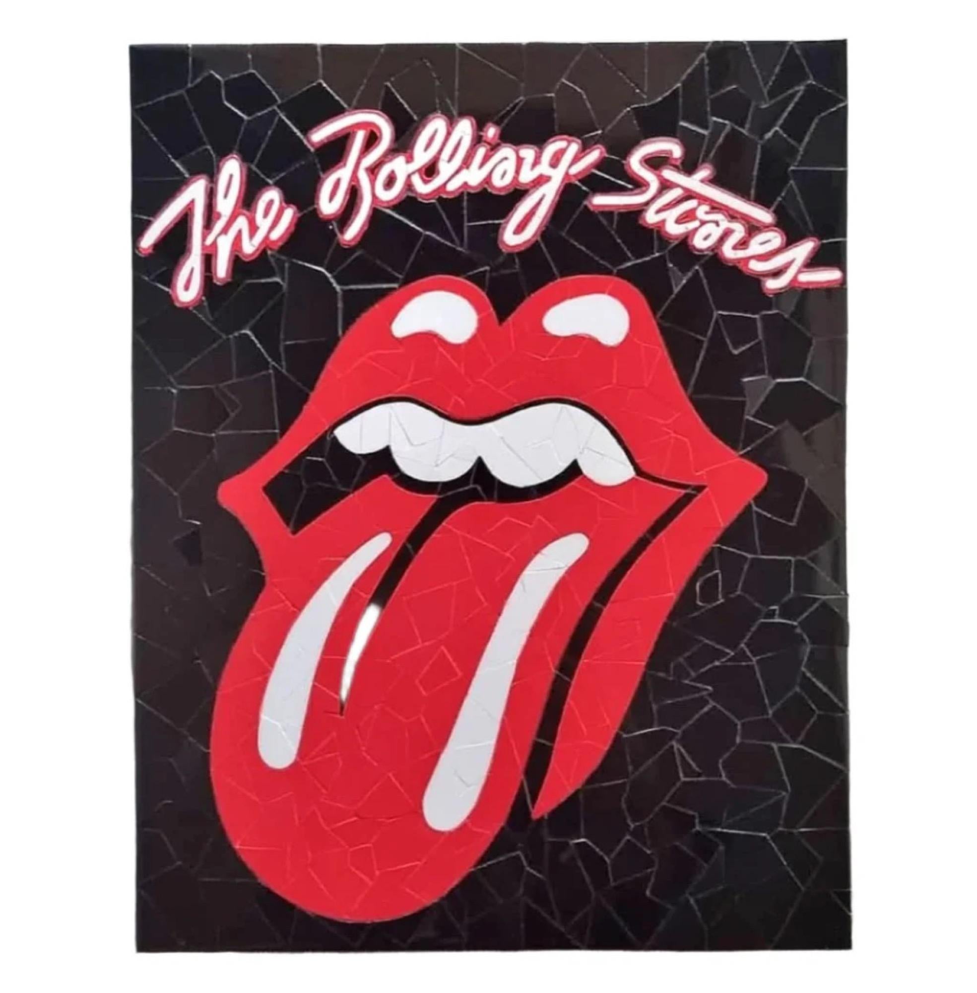 Rolling Stones Mosaic - Mosaic Art