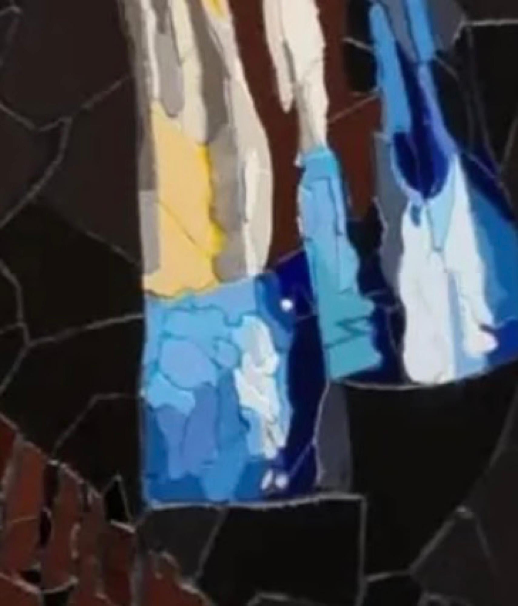 The Girl with the Pearl Earring Mosaic - Mosaic Art For Sale 1