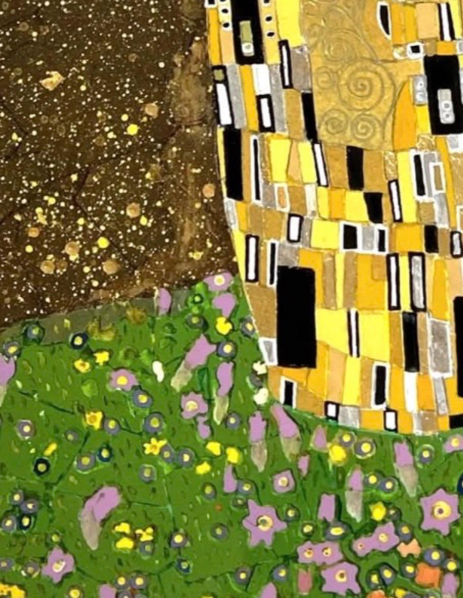 The Kiss Mosaic - Mosaic Art For Sale 2