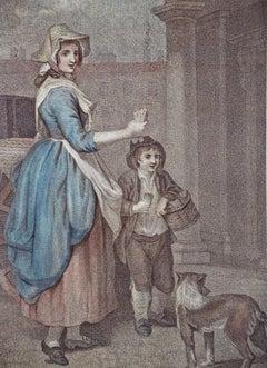 An Engraving from the Series 'The Cries of London': "Do You Want Any Matches?"