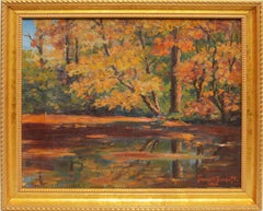 Fall River Landscape by Francis Willard Bancroft
