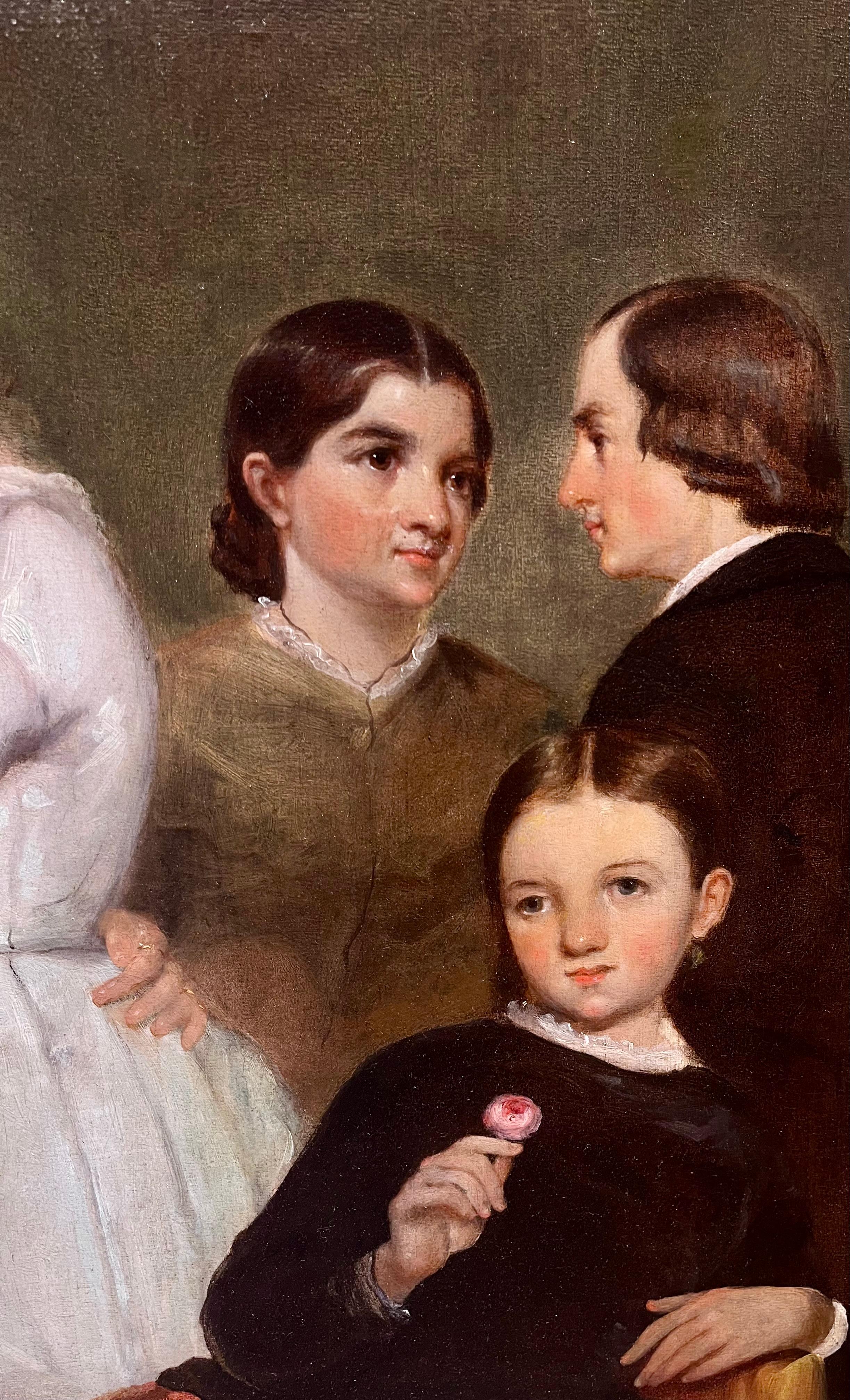 Francis William Edmonds Ritratto di famiglia in vendita 4