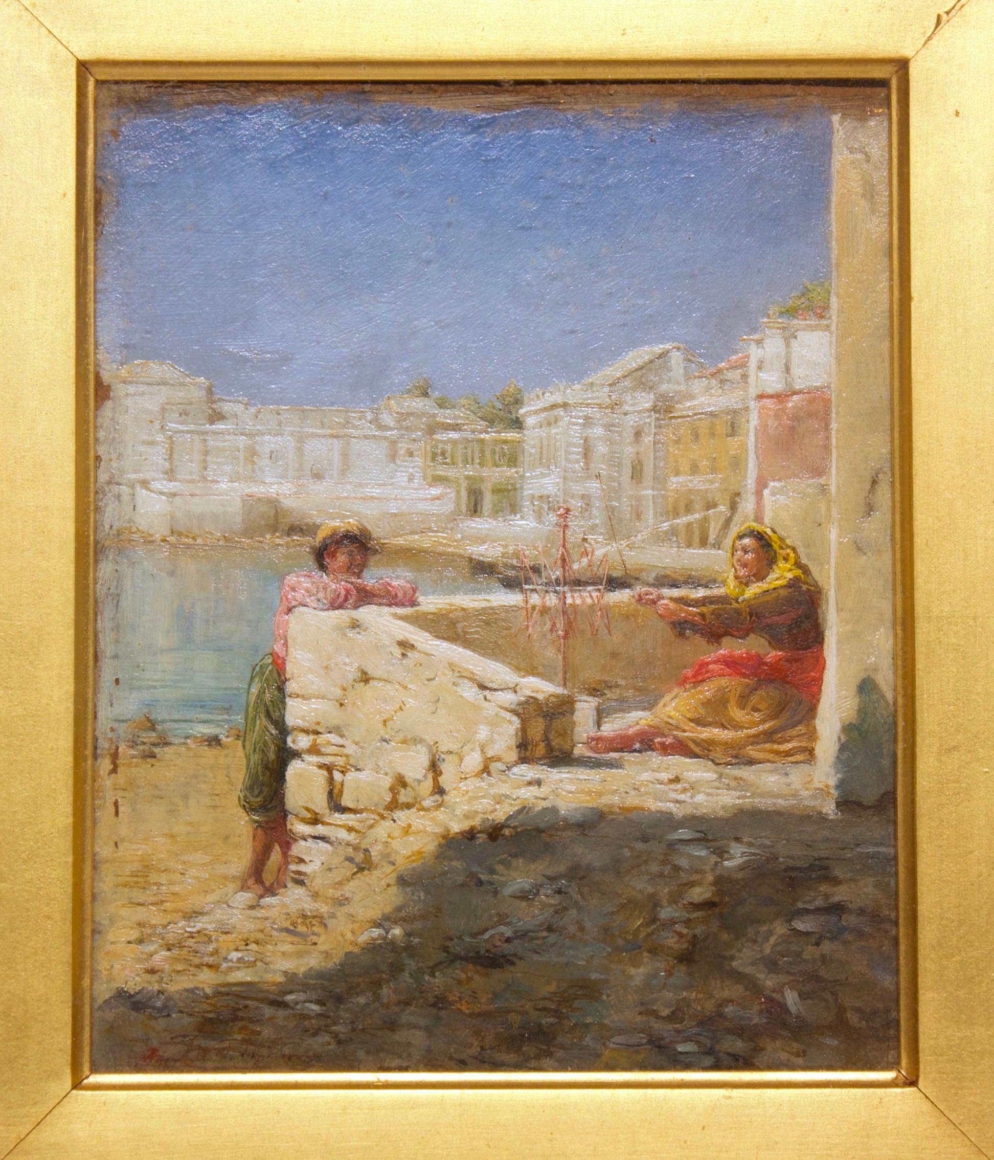 Cotilleos, una escena veneciana
