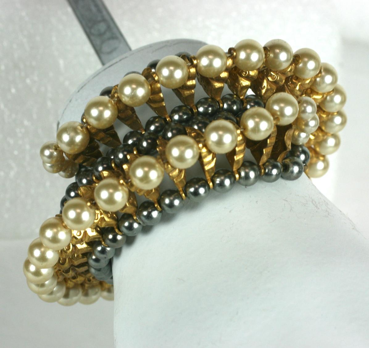 Francis Winter Victorian Revival Coiled Bracelet For Sale 2