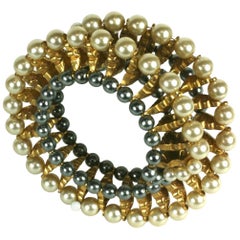 Pulsera en espiral del Renacimiento Victoriano Francis Winter