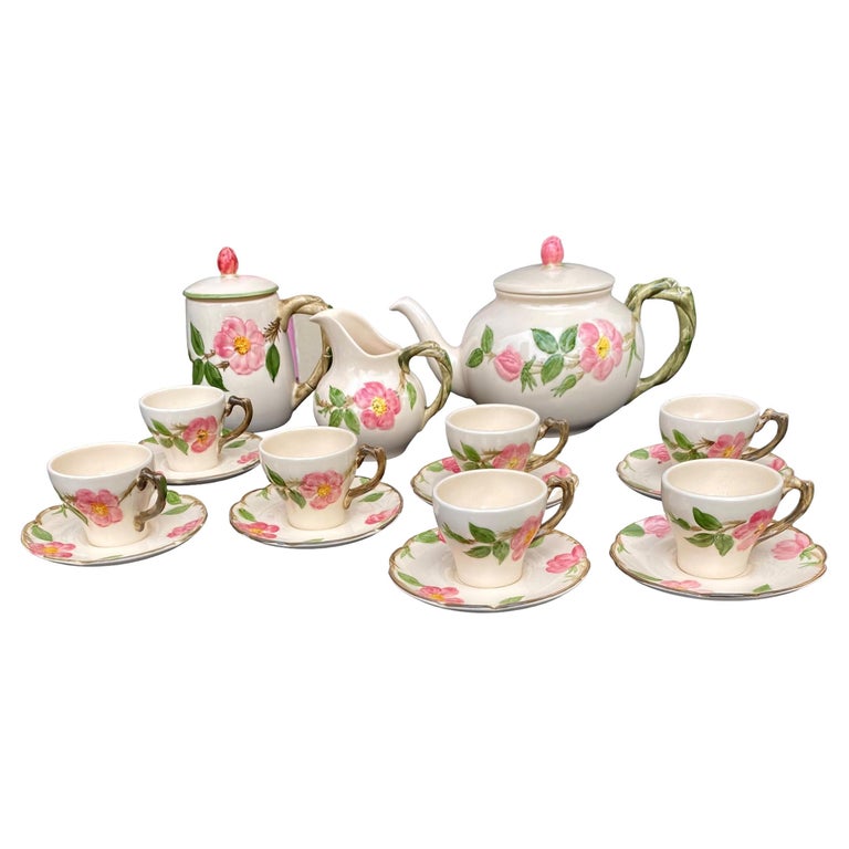 Franciscan, Desert Rose Tea Set For Sale at 1stDibs franciscan