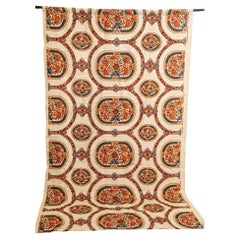 Tissu de Franciscan Fabrics San Francisco imprimé à la main, années 1970