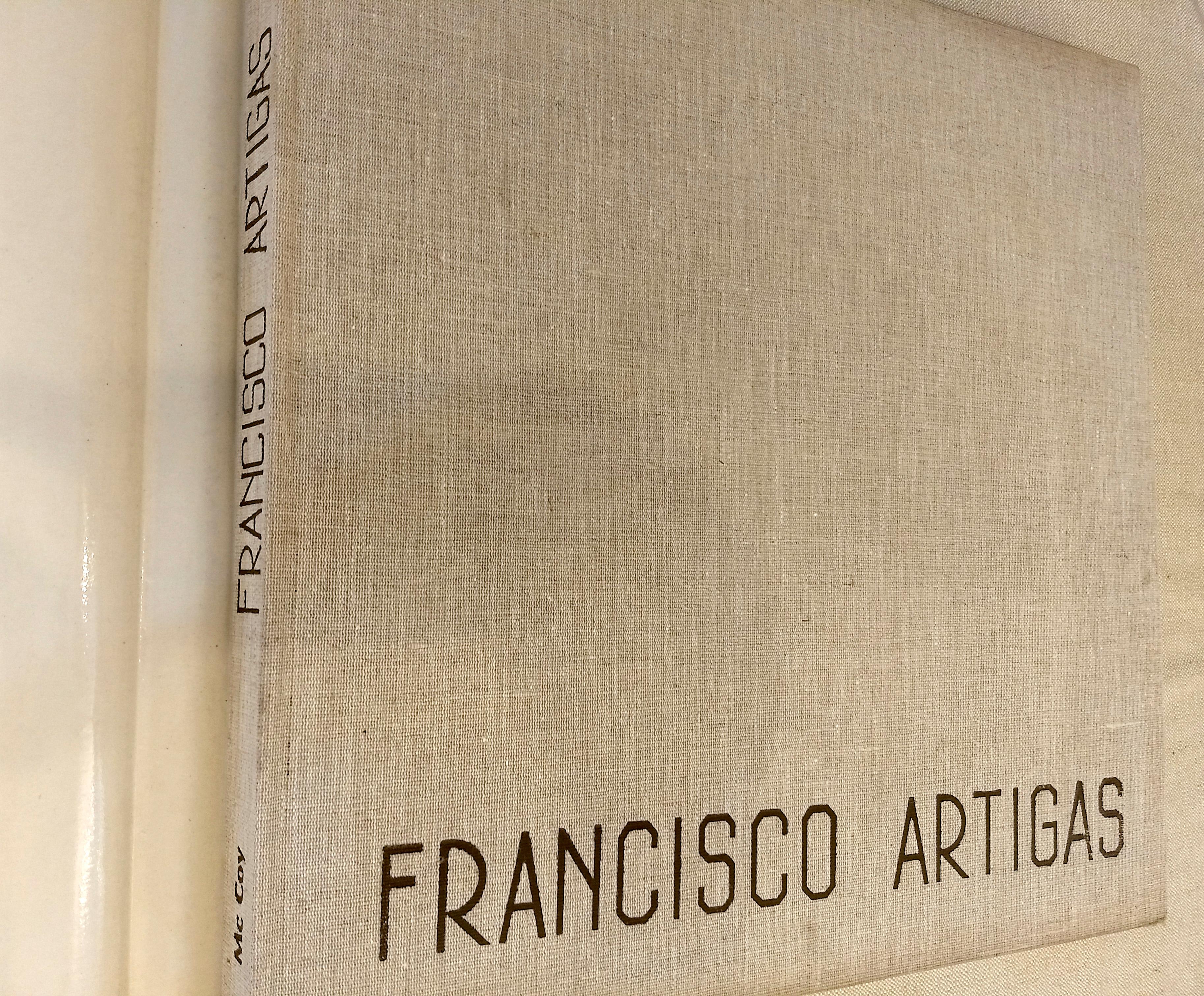 Hugely interesting and rare large format book showcasing the work of Francisco Artigas (1916-1999), a self taught Mexican architect, designer and constructor of private urban and vacation homes as well as public buildings, hotels and public schools