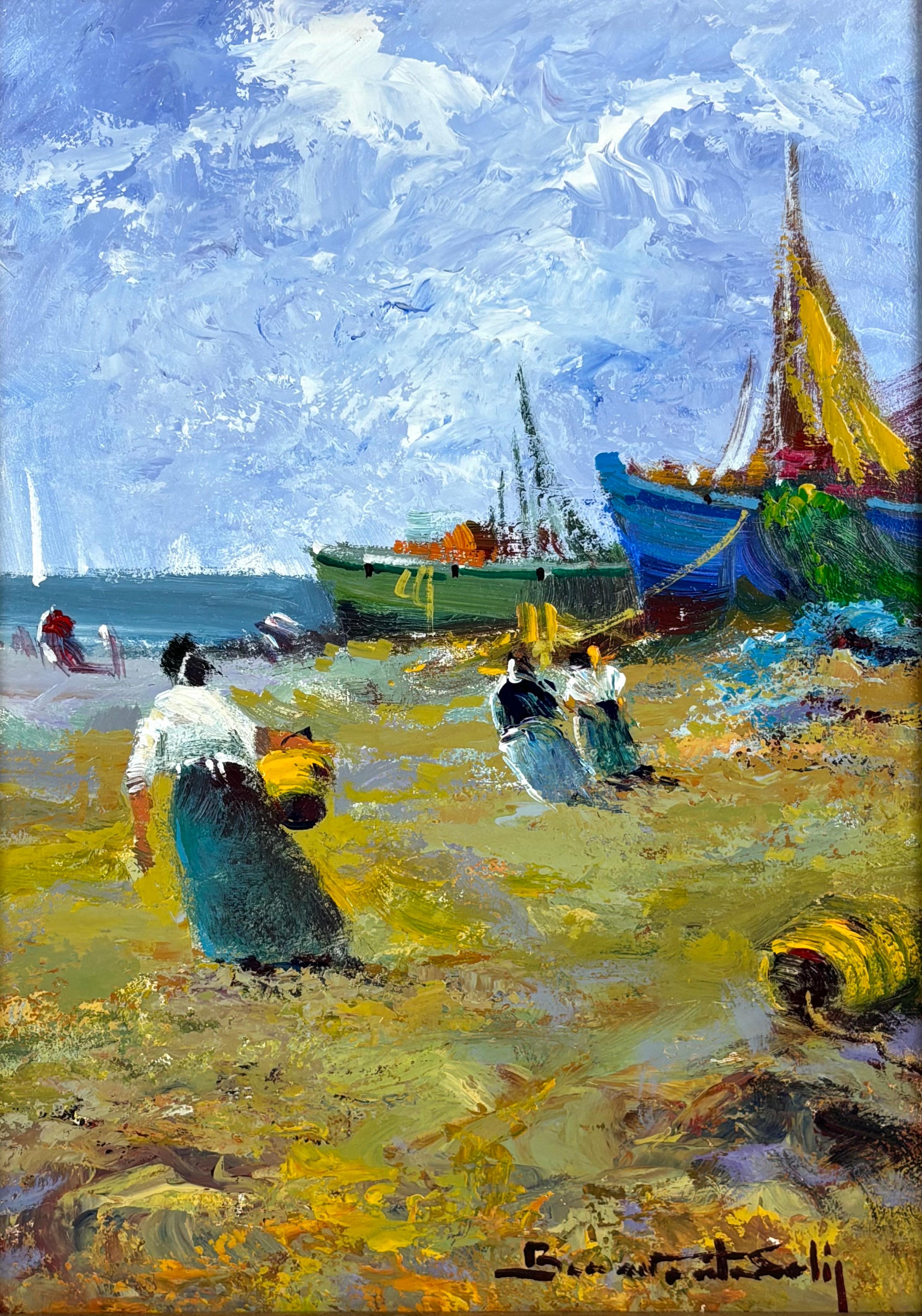 Escena de playa