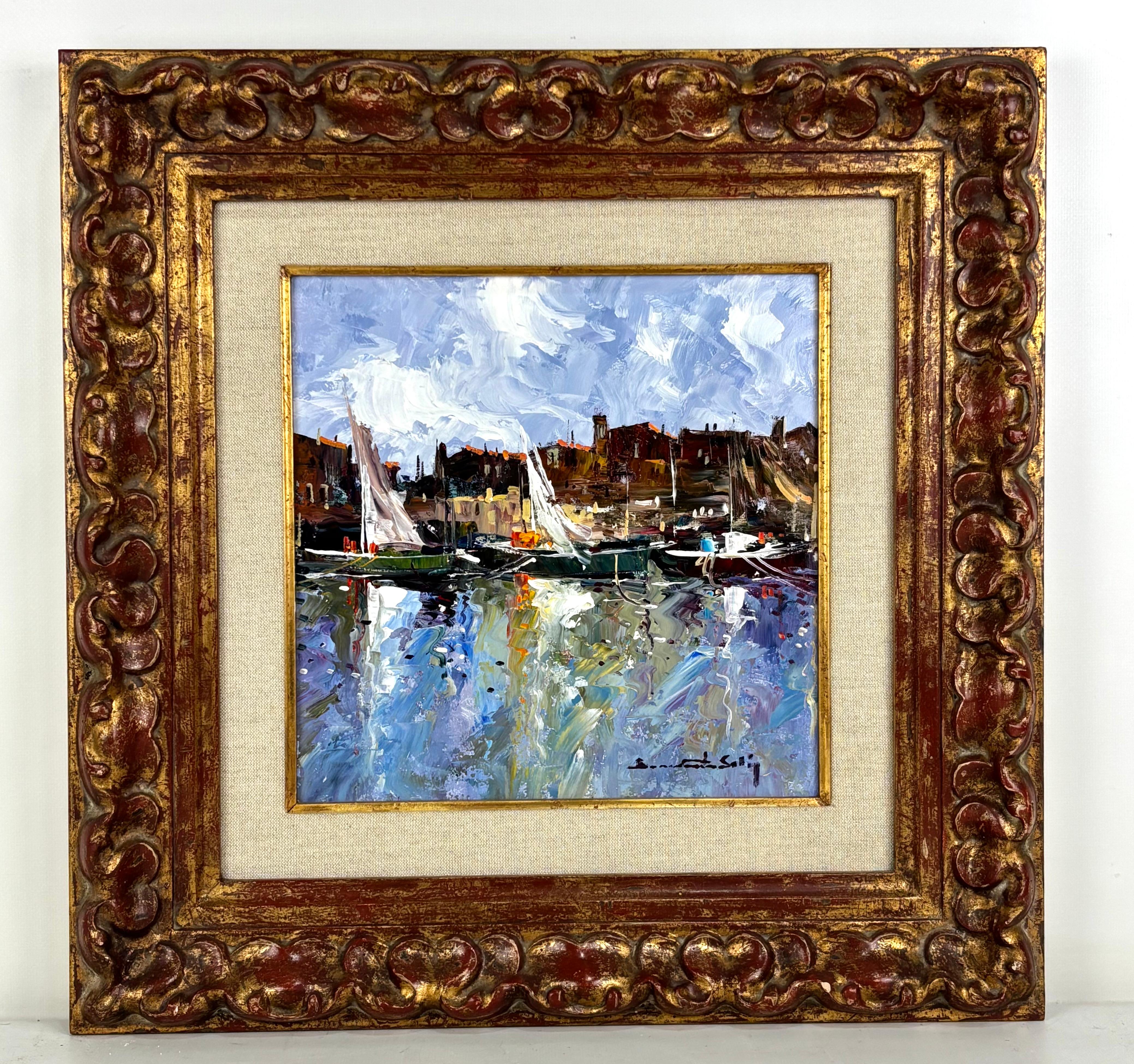Paisaje – Painting von Francisco Benavente Solís