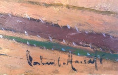 Port de la Selva Spain oil on canvas painting spanish seascape