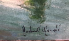 Porto Lligat Cadaques Spagna olio su tela dipinto paesaggio marino spagnolo