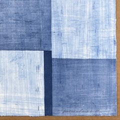 "Beam of Wind" 2004 signed original engraving limited edition 15x15in Mexican