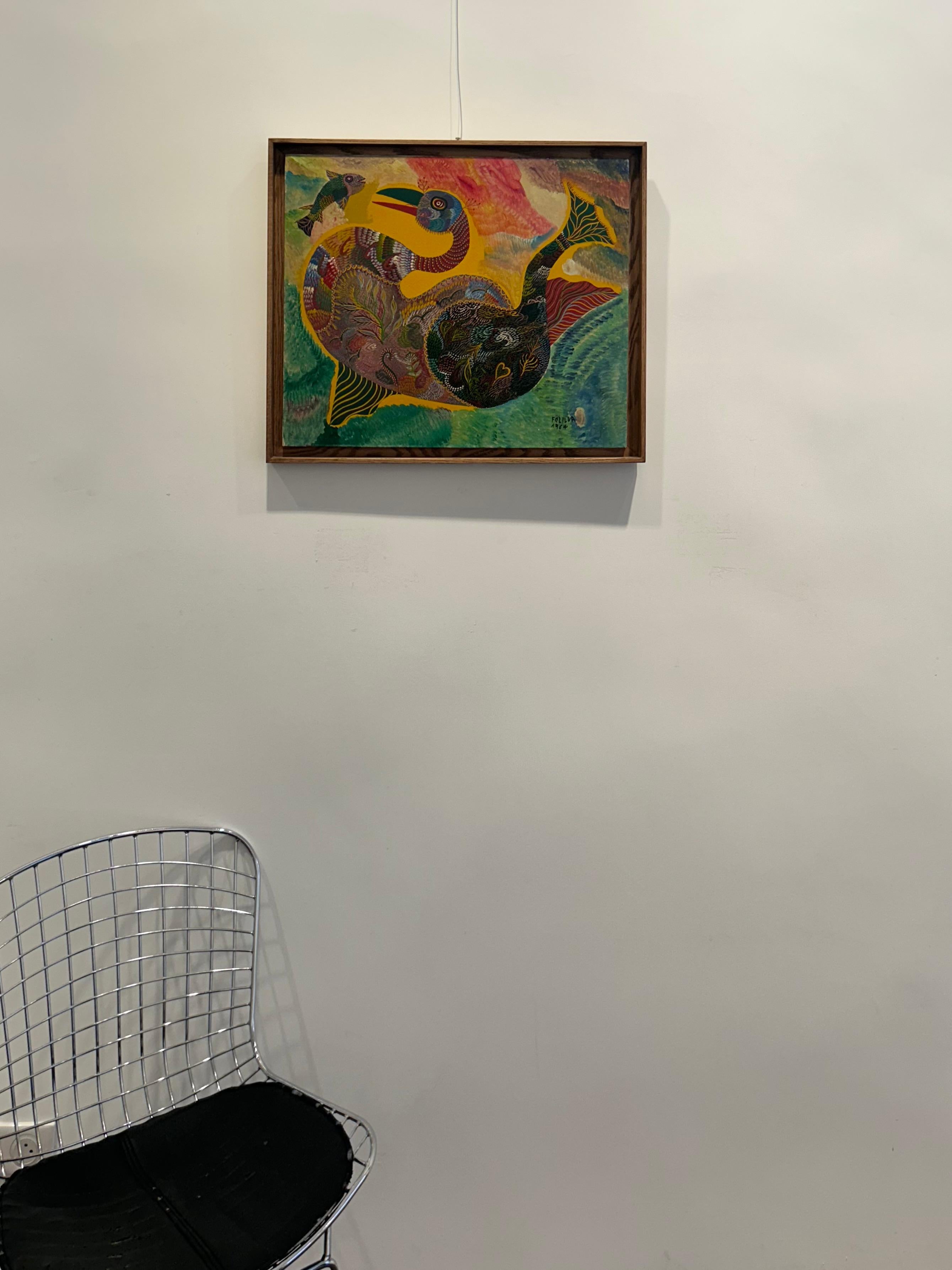 Dodo und das Wildschwein – Painting von Francisco 
