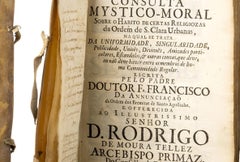 Francisco da; OSA - Mystical-Moral Consultation on the habit of certain nuns