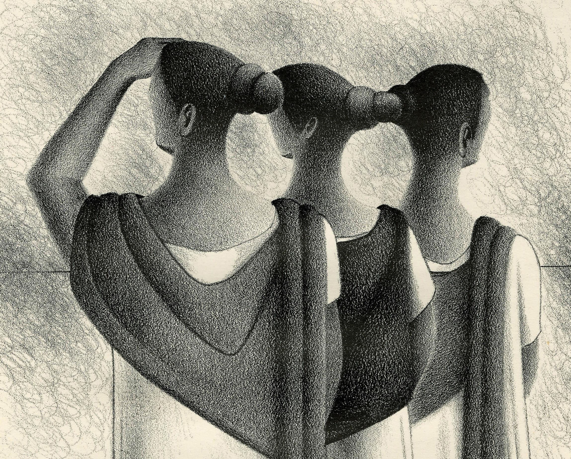 Trio Maya - Print de Francisco Dosamantes