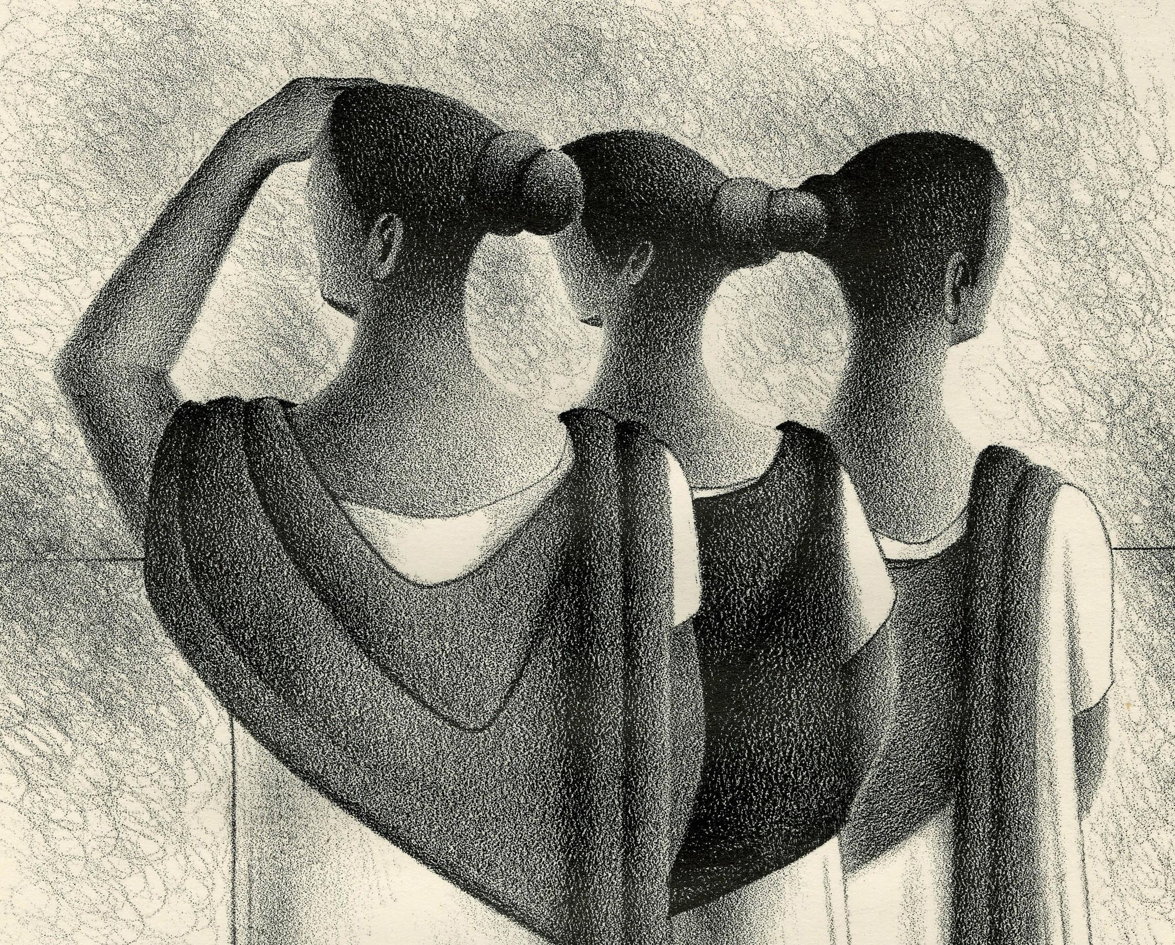Trío Maya - Print de Francisco Dosamantes