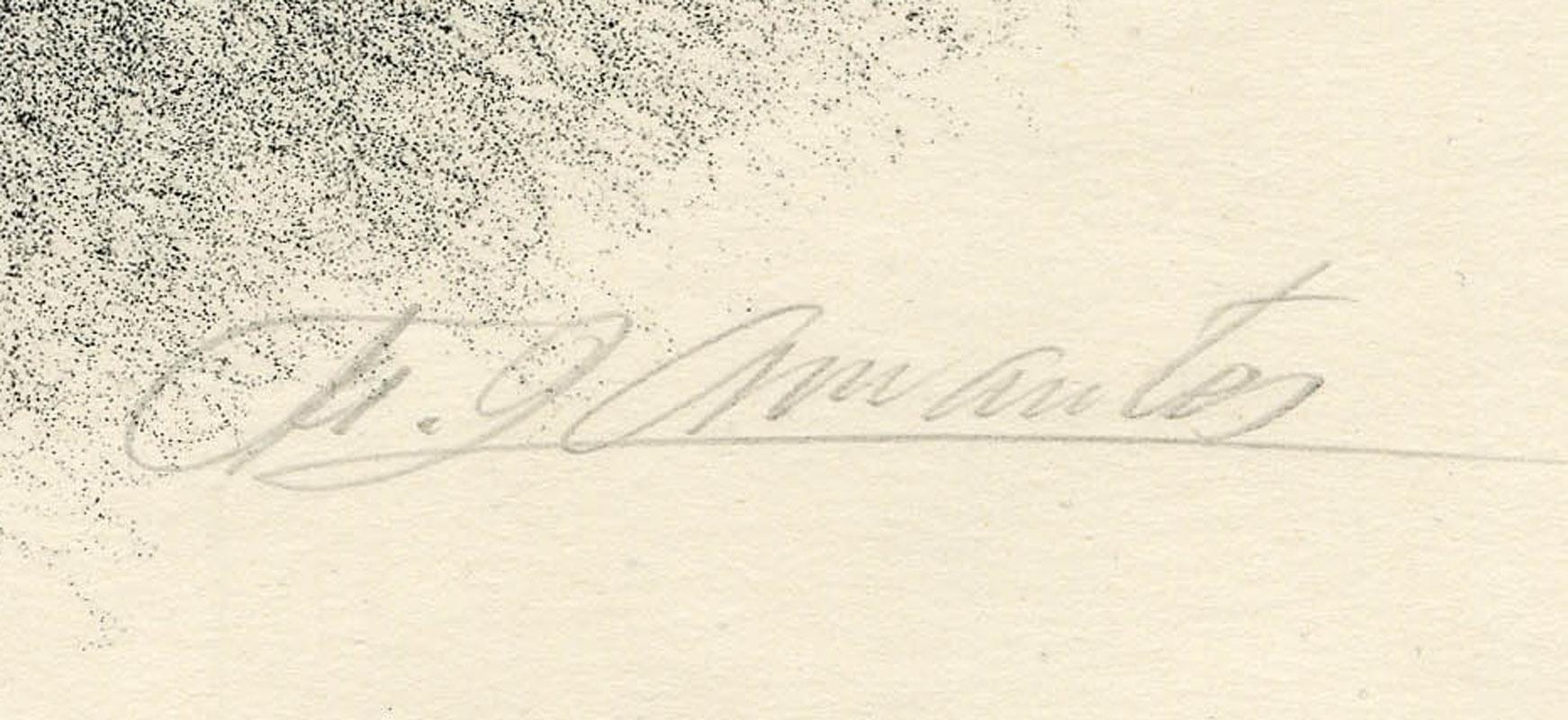 Trío Maya - Figurative Print Beige de Francisco Dosamantes