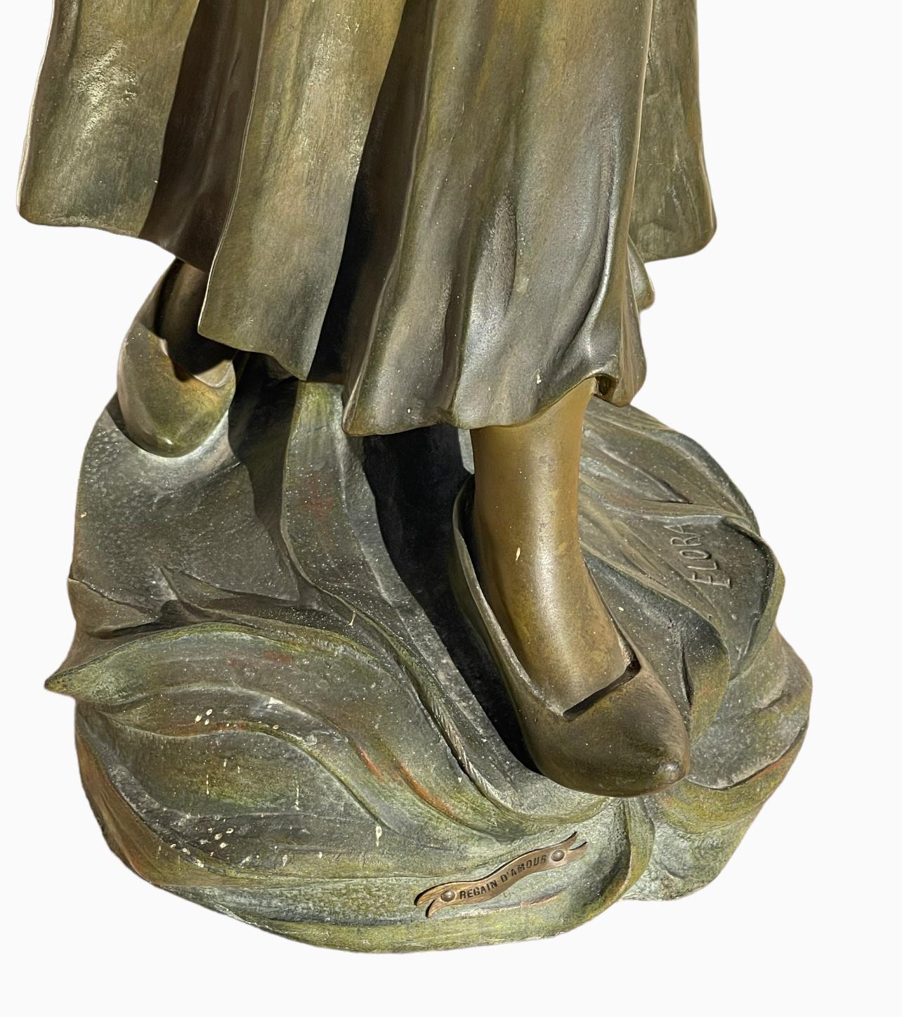 Francisco FLORA (1858-?) - Samac, Riconquistare l'amore In condizioni buone in vendita a Beaune, FR