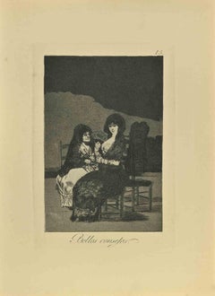 Bellos Consejos - Gravure de Francisco Goya - 1881