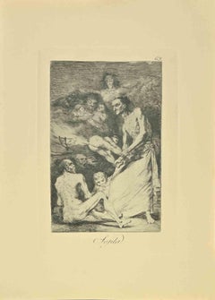 Gravure de Francisco Goya - 1881