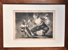 Bombalicòn - Original Etching by Francisco Goya - 1902