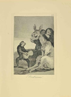 Bravisimo - Etching and and Aquatint by Francisco Goya - 1881