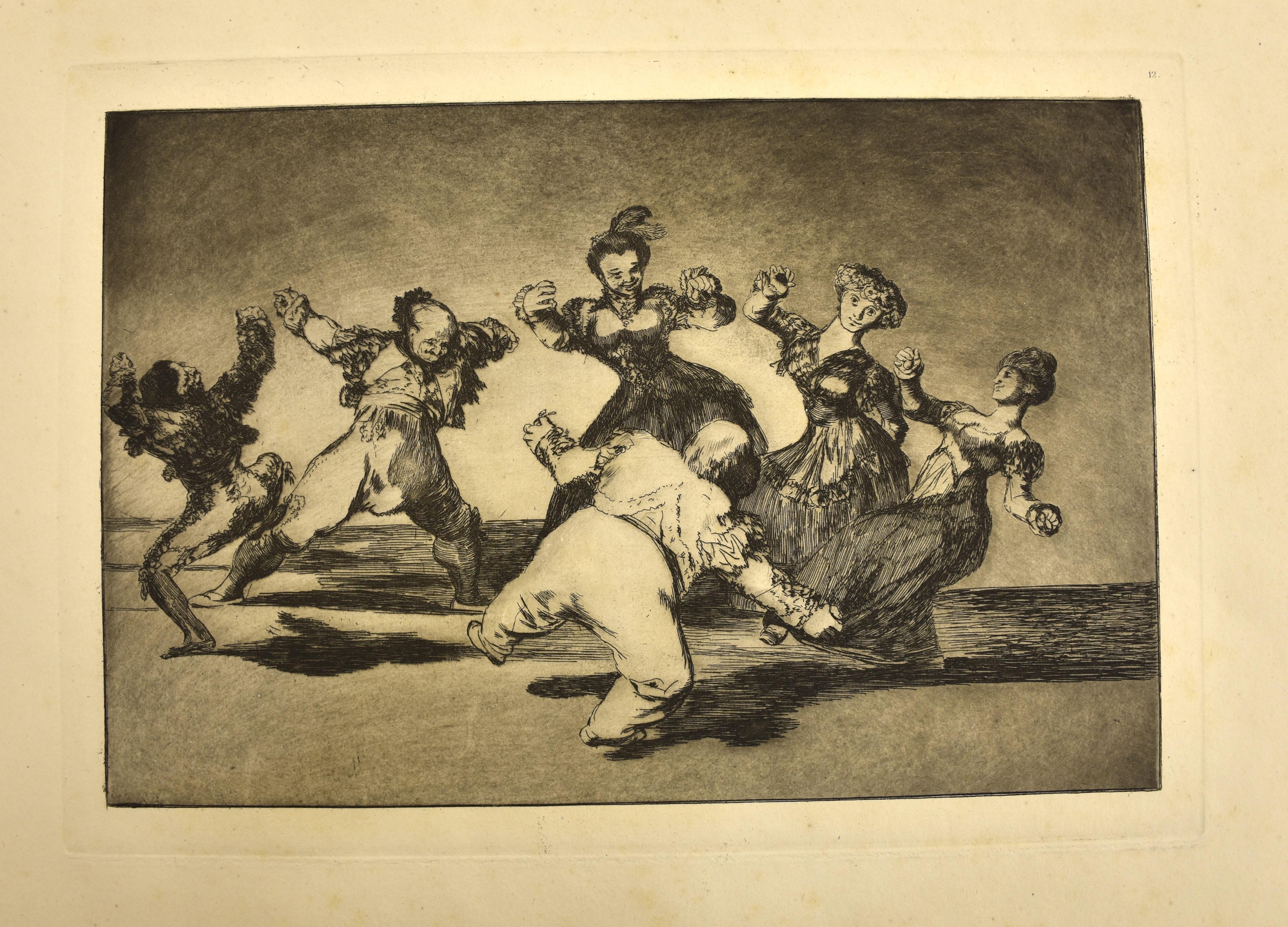 Complete Collection of Los Proverbios by Francisco Goya - 1875 8