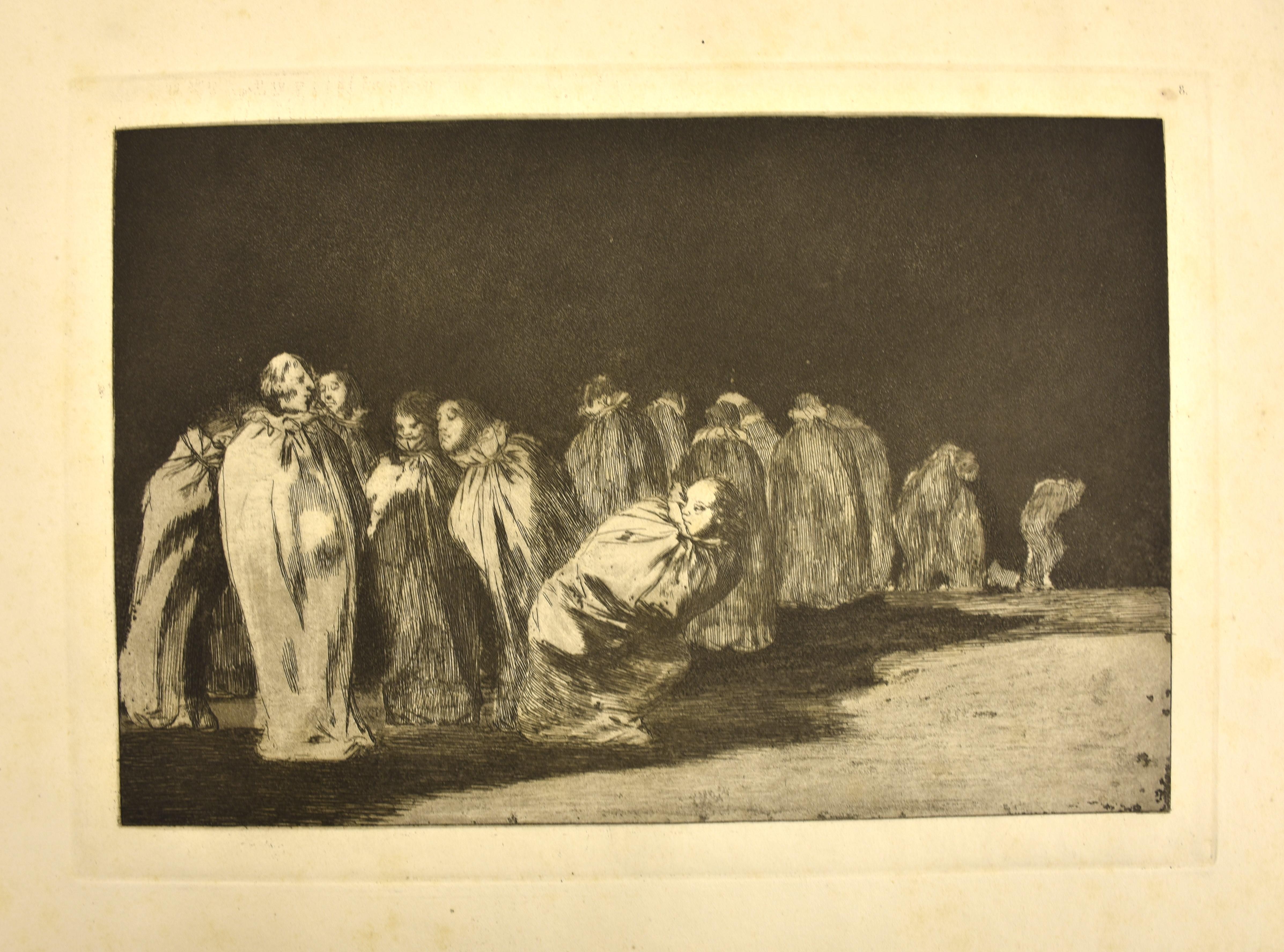 Complete Collection of Los Proverbios by Francisco Goya - 1875 1