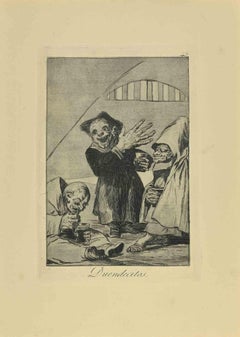 Duendecitos - Gravure de Francisco Goya - 1881