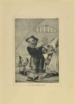 Duendecitos - Gravure de Francisco Goya - 1881