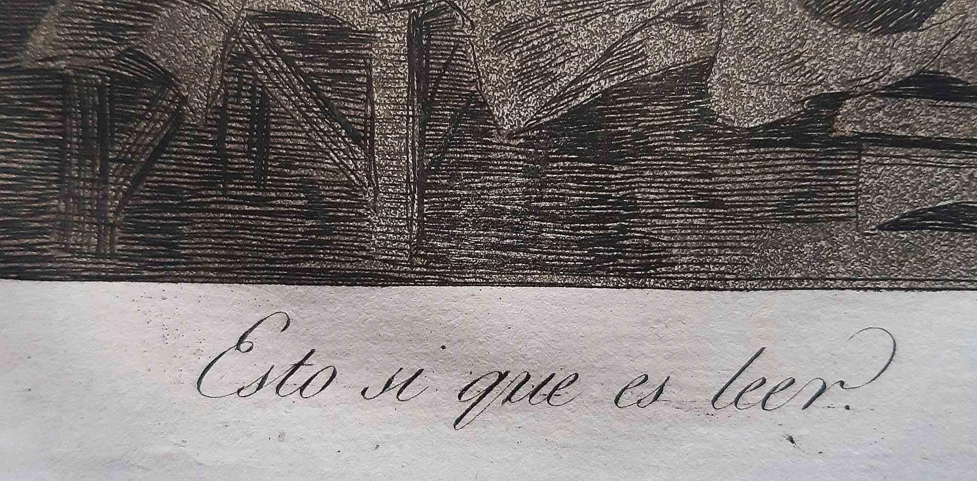 Das ist es, was ich hören will.  Aus „Los Caprichos“ – Radierung von Francisco Goya – 1799 im Angebot 2