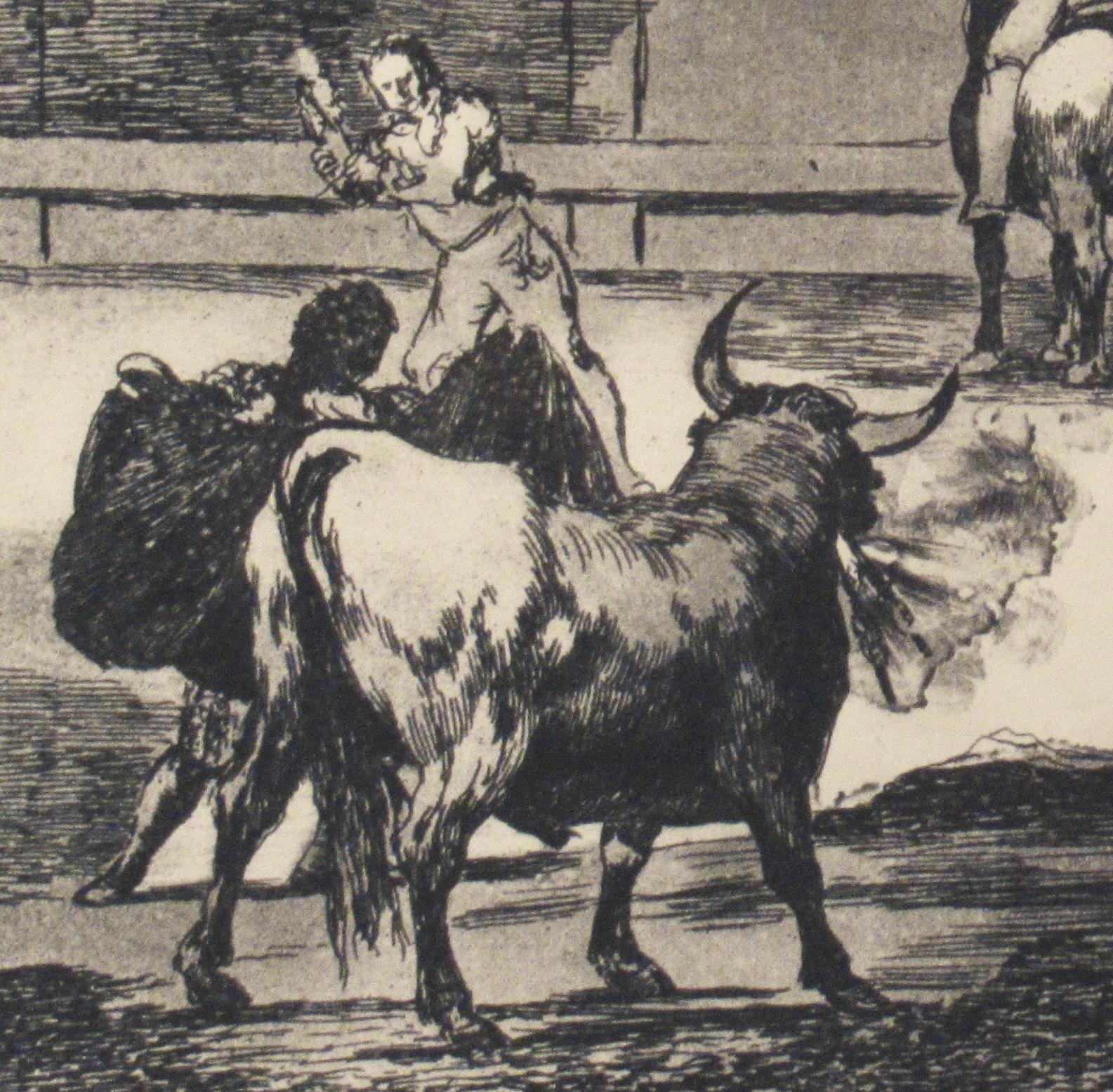 La Tauromaquia, Plate #31 - Realist Print by Francisco Goya
