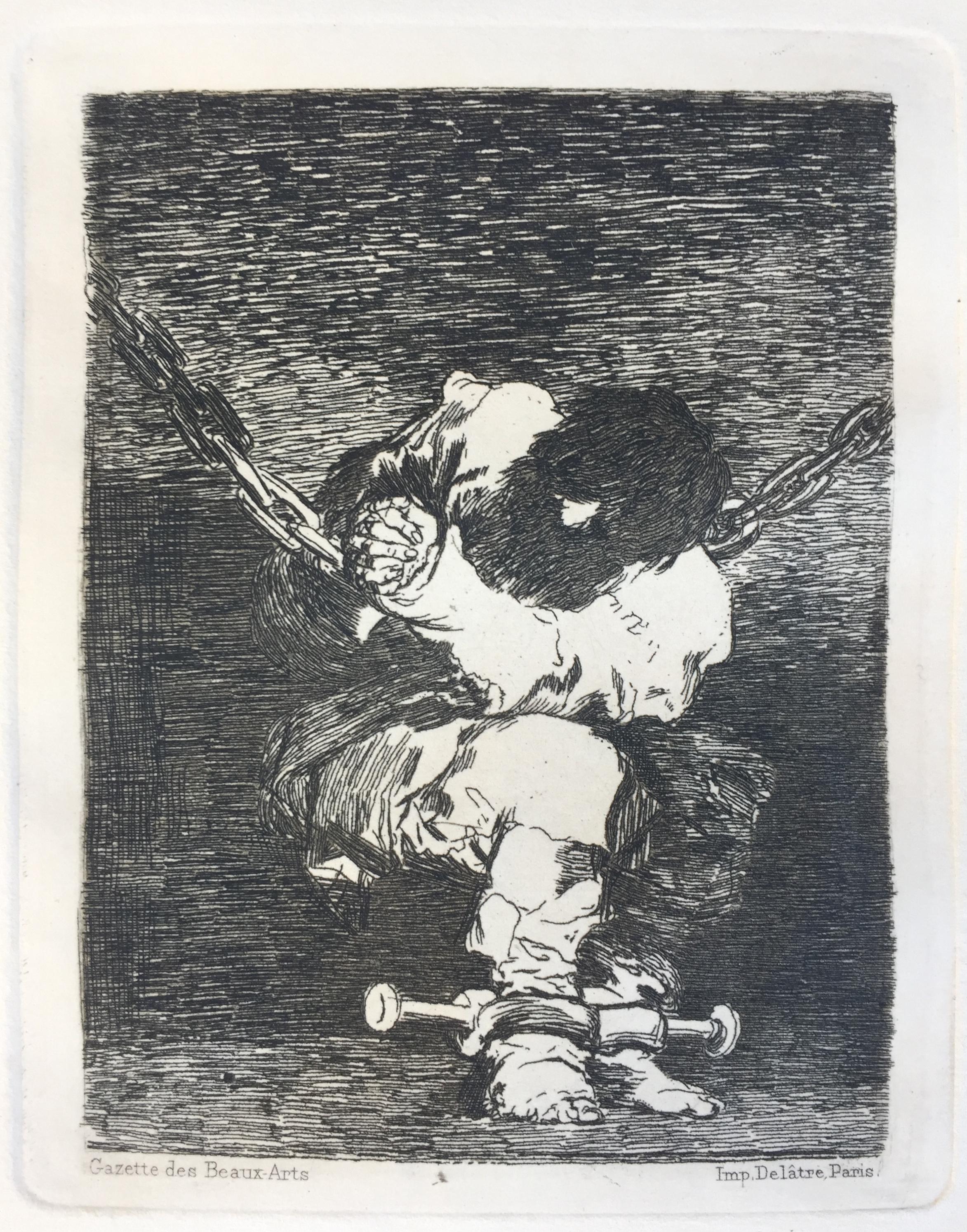 Francisco Goya Figurative Print - Little Prisoner