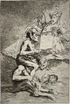 Los Caprichos, Plate 70 (Devota Profesion