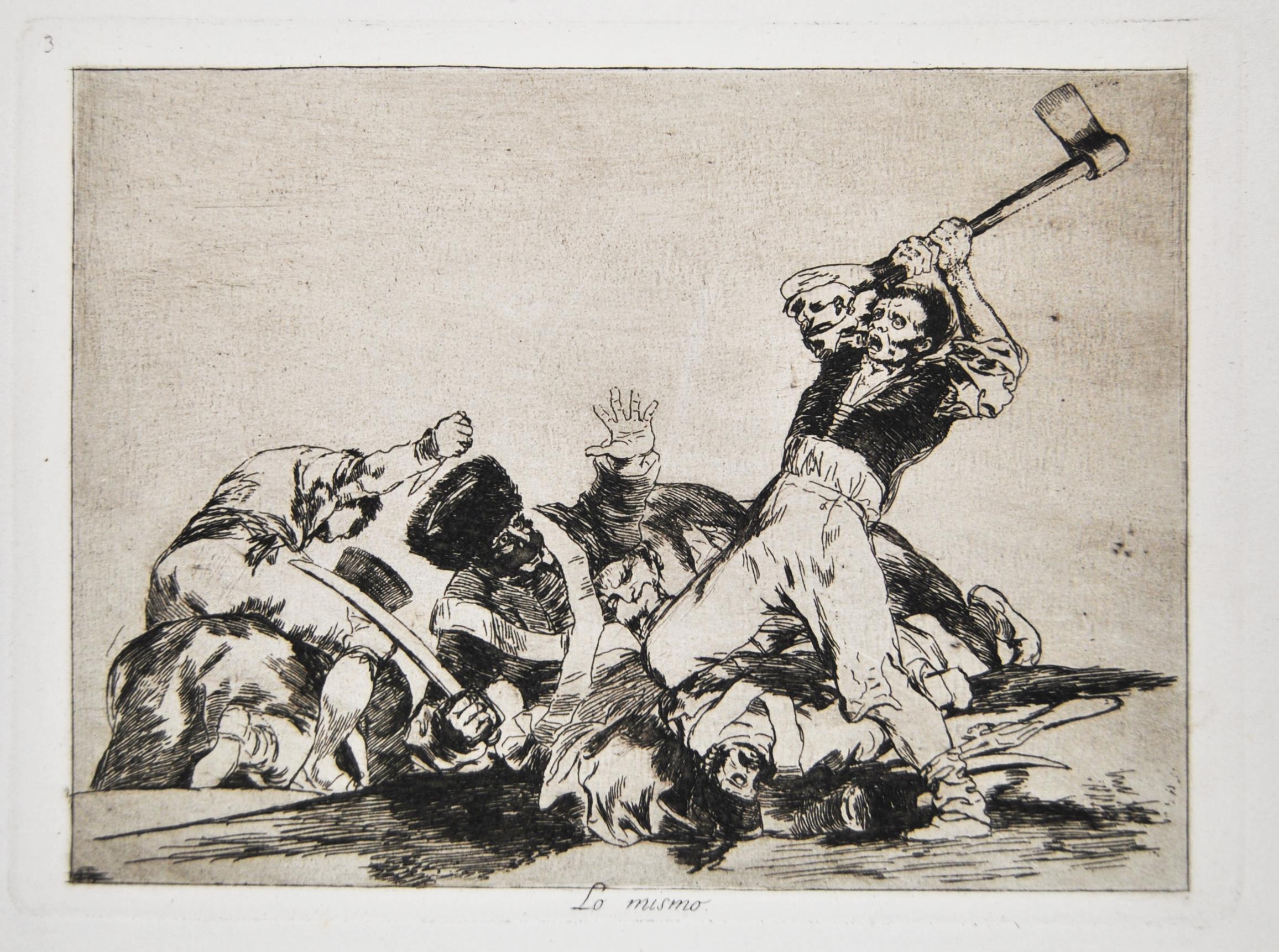 Los Desastres de la Guerra - Complete Series of The Disasters of War - 1863 - Print by Francisco Goya