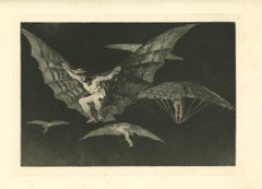 Modo de Volar  - Original Etching - 1875
