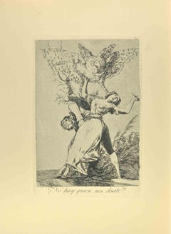 No Hay Quien nos Desate? - Acquaforte di Francisco Goya - 1881