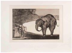 Otras Leyes por el Pueblo - Radierung und Aquatinta von Francisco Goya - 1877