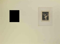 Tan Barbara la Seguridad Como el Delito - Etching by Francisco Goya - 1867