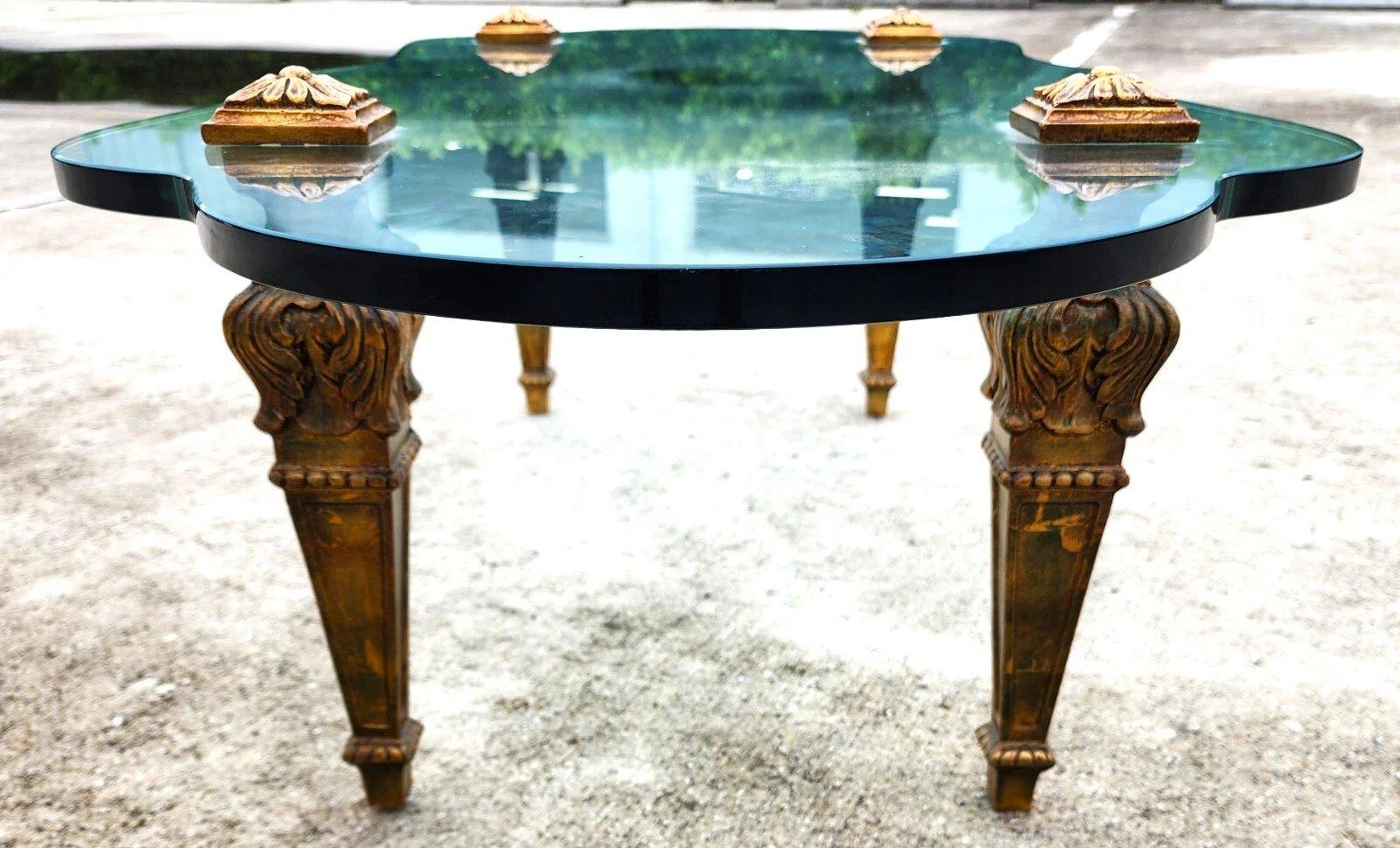 FRANCISCO HURTADO Style Glass Coffee Cocktail Table im Angebot 10