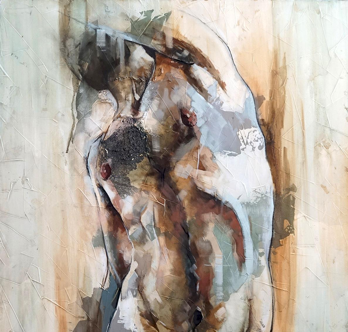 abstract nude painting