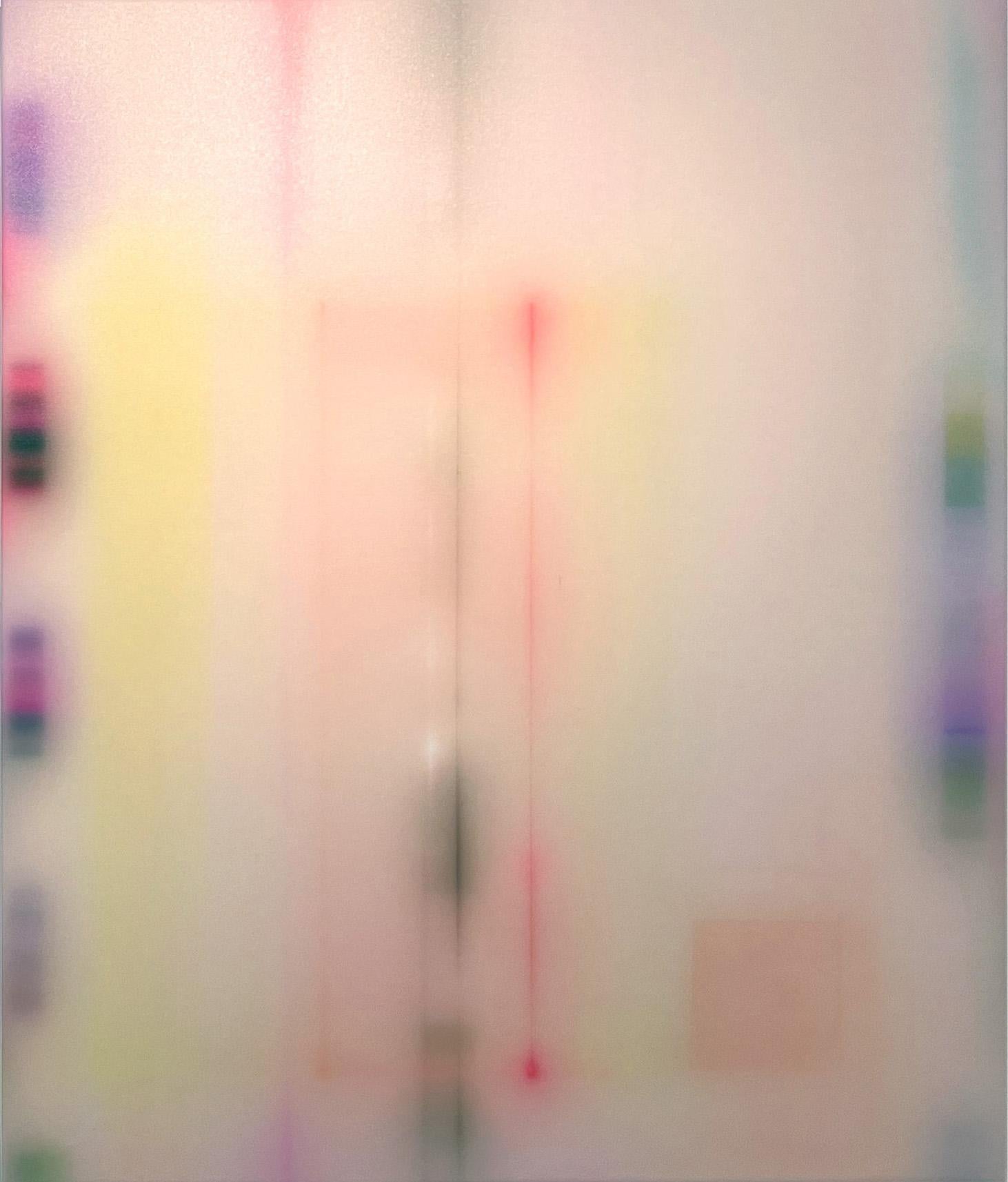 The central concept of Larios painting series KHLORIS is based on the idea of ​​the garden as a metaphorical space. Larios seeks to find a certain romantic beauty in the details of nature, in the noises that are its own, in the urban sounds that